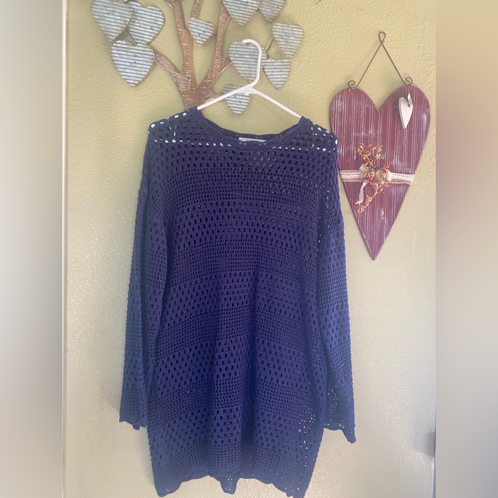 Elegant Crochet Sweater
